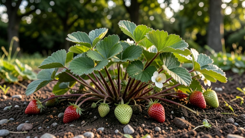 Strawberry Bush Leaves: Natural Pest Barrier for Organic Gardens