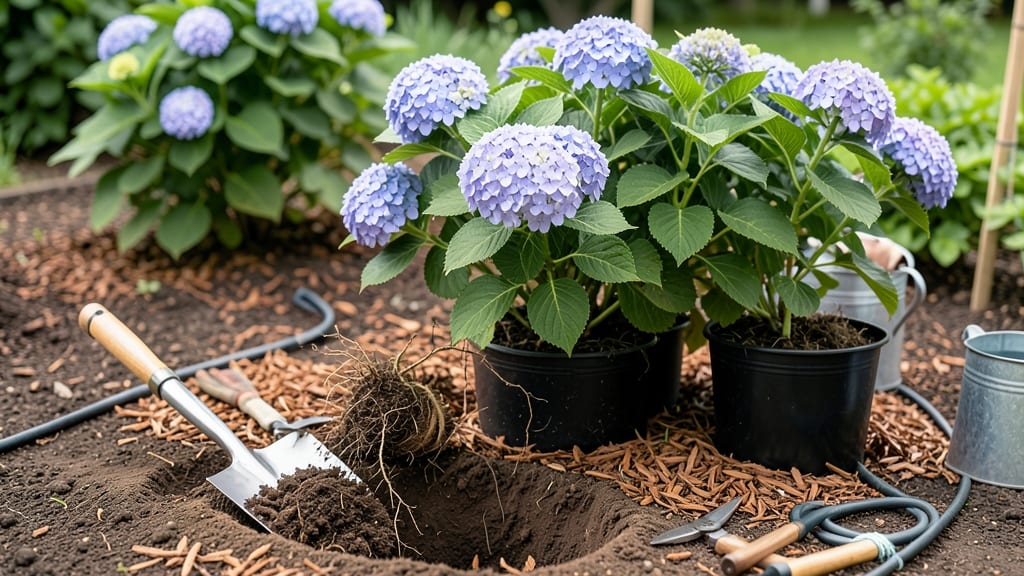 How to Transplant a Hydrangea Bush: Stress-Free Relocation for Year-Round Blooms