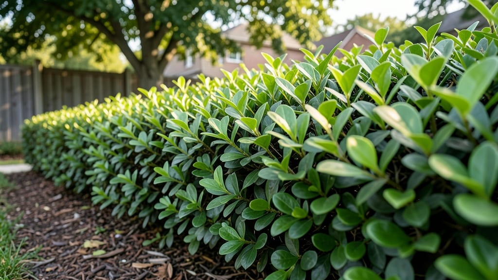 Privet Hedge for Fast-Growing, Low-Maintenance Barriers