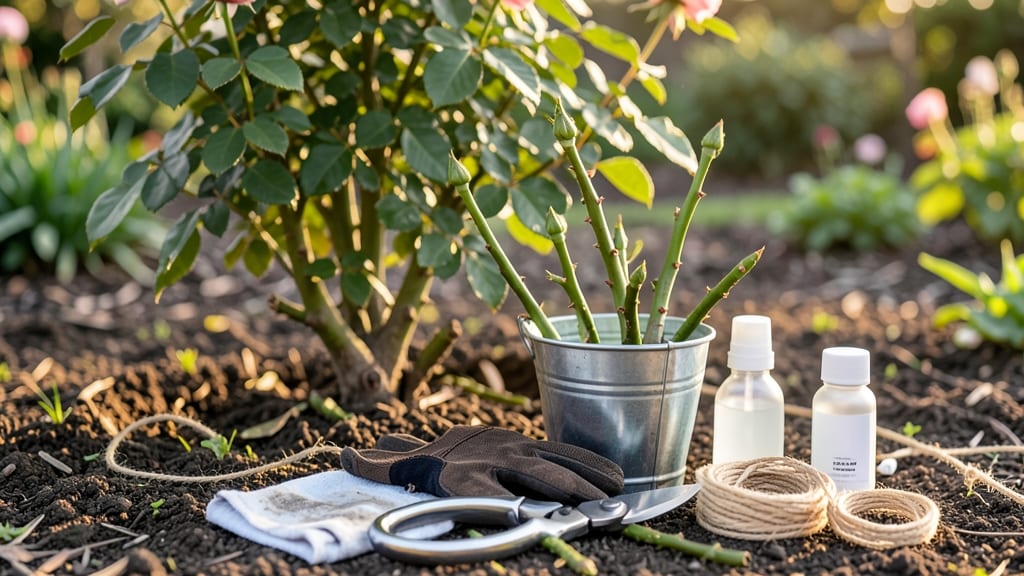 Prune Rose Bushes in February: Late-Winter Cuts for Year-Round Blooms