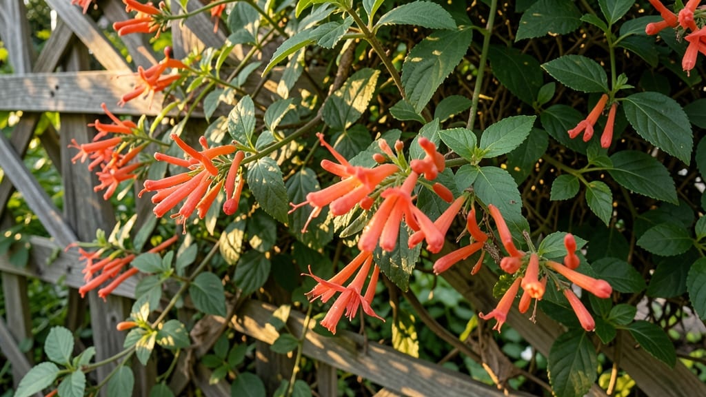 Coral Honeysuckle Vine