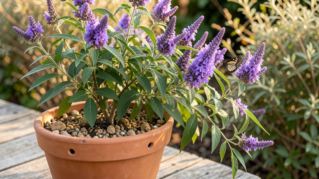 Can Butterfly Bushes Grow in Pots: Container Size Requirements and Root Space Needs