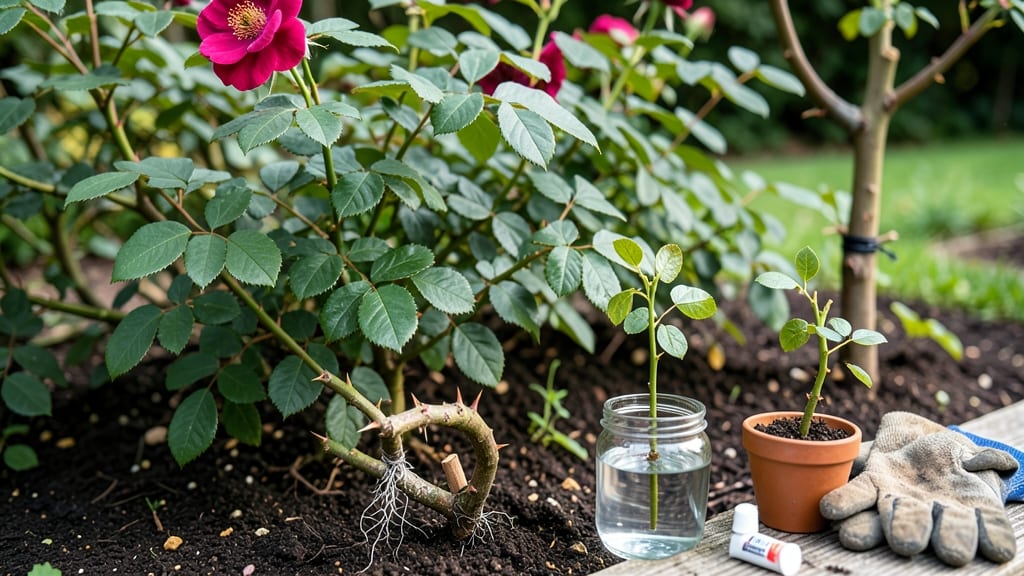 Rose Bush Reproduction: Propagate Thriving Plants in 3 Simple Steps