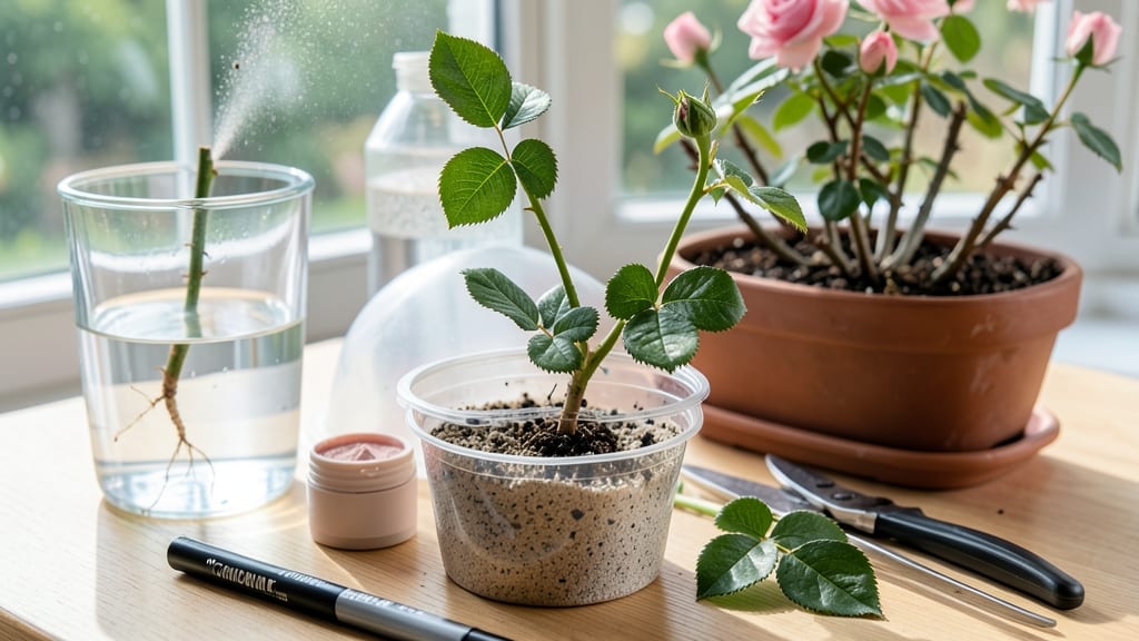 How To Grow A Rose Bush From A Rose Stem: No-Clippers Propagation Hack