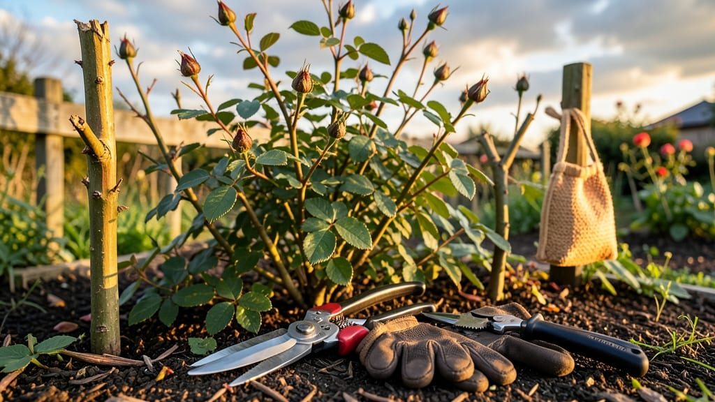 Rose Bush Trimming Time: Late Winter Secrets for Stronger Spring Blooms