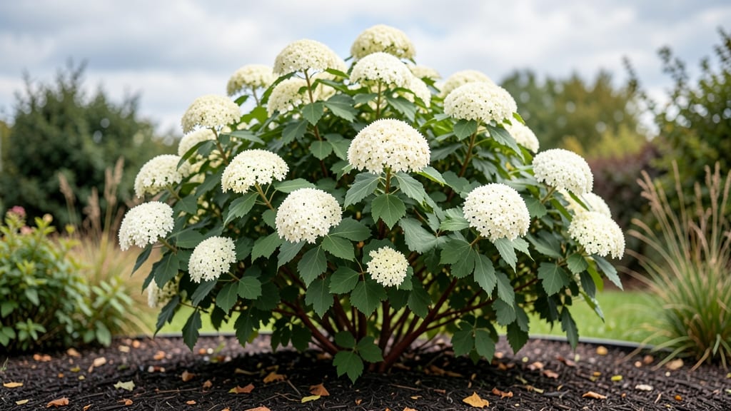 Snowball Shrub Bush: Layered Growth Trimming for Dense, Fragrant Hedges