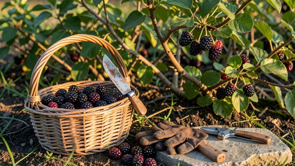 Blackberry Bush Harvest: When to Pick for Peak Ripeness and Best Flavor