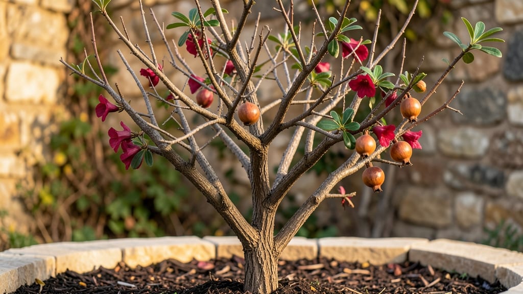 Cold Hardy Red Pomegranate Bush: Zone 7-10 Survival Guide for Bold Winter Fruit