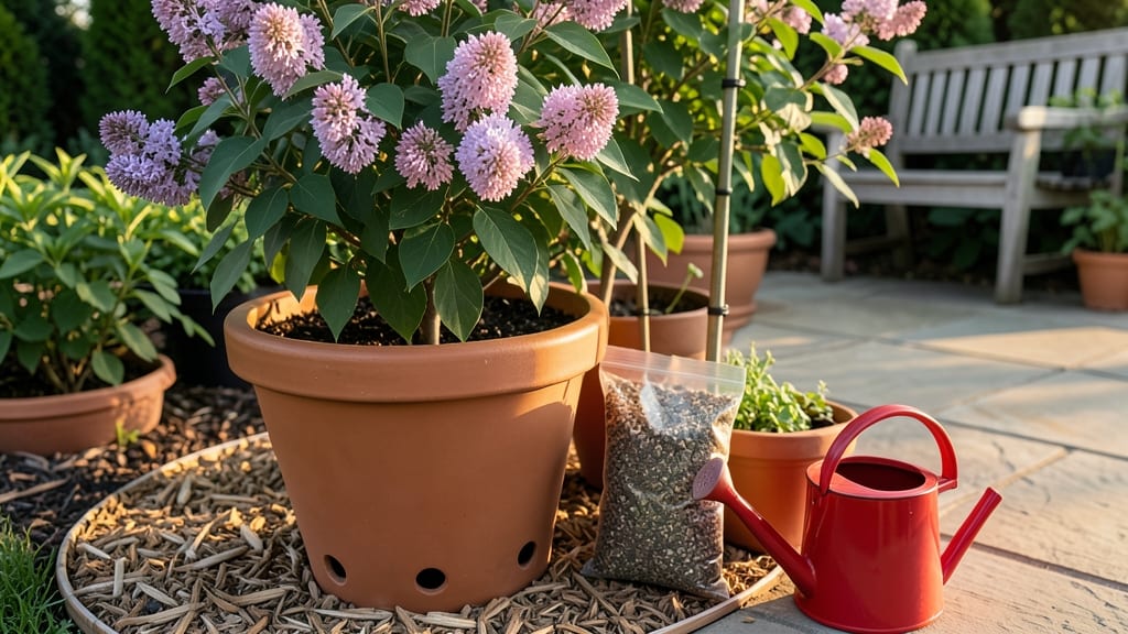 Can You Grow A Lilac Bush In A Pot: Container Size and Drainage Requirements