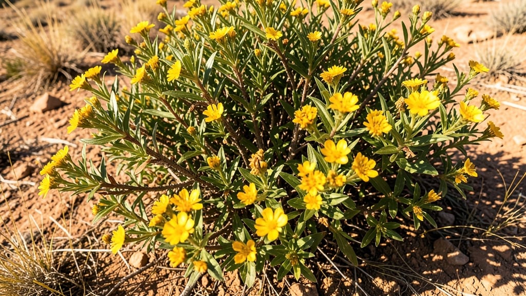 Potentilla Shrub with Golden Yellow Flowers