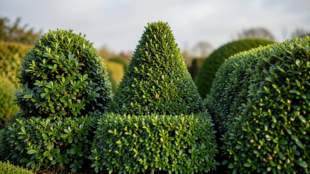 Boxwood Hedges for Classic Formal Gardens