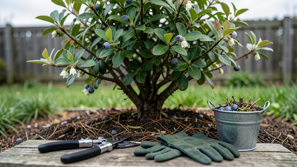 Pruning Blueberry Bushes in Spring: Boost Yield with 3 Key Cuts