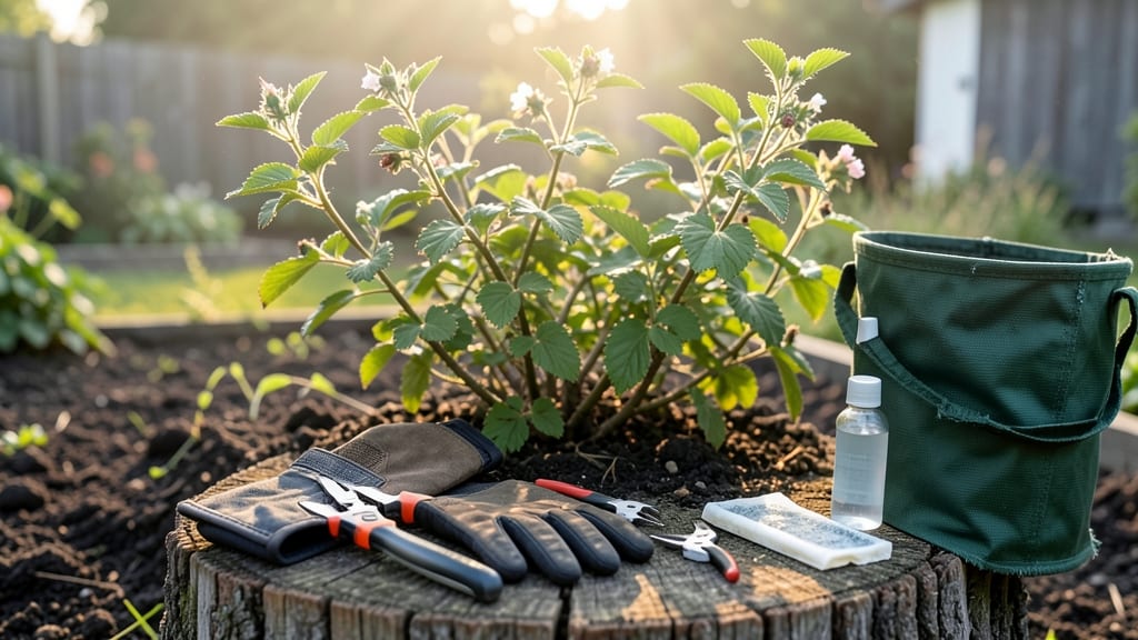 Trimming Thornless Blackberry Bushes: Year-Round Productivity With 3 Simple Cuts