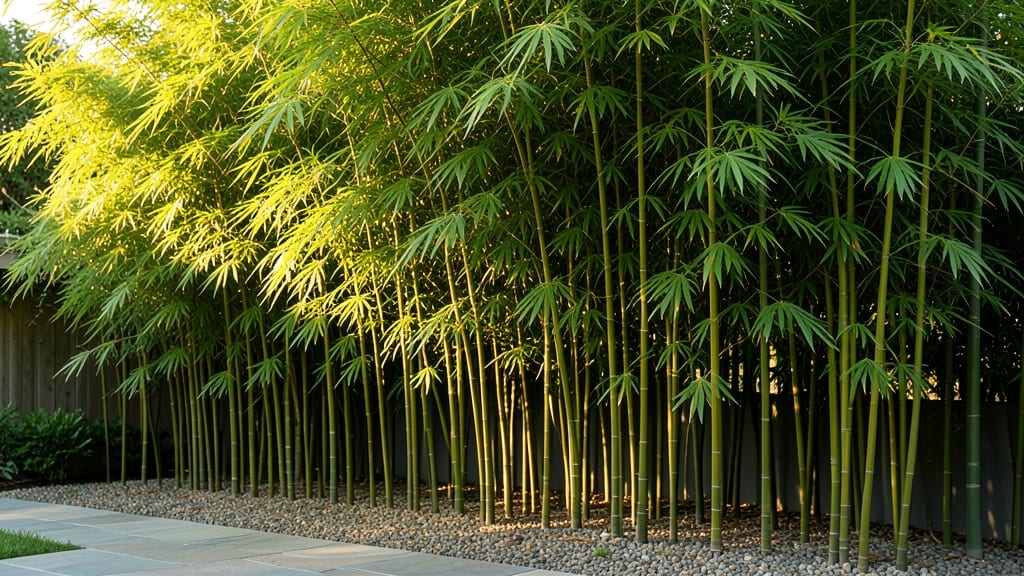Privacy Screen Bamboo for Tropical Appeal