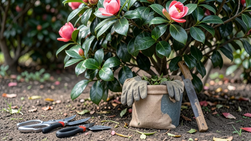 Trimming Camellia Bushes: Year-Round Bloom Revival Through Pruning Science