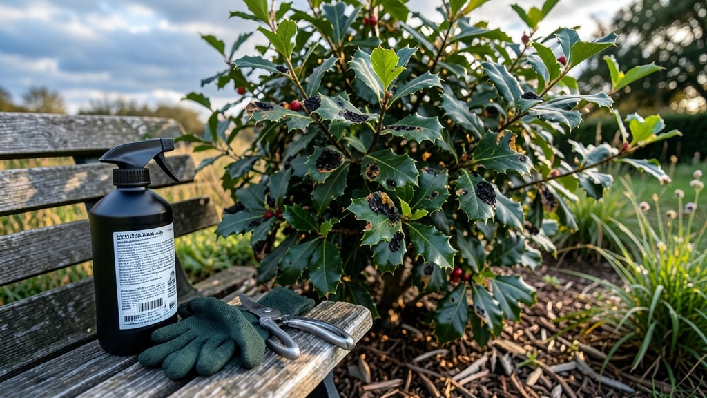 Holly Bush Black Fungus: Diagnose and Eliminate in 3 Steps