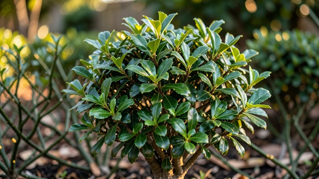 Dwarf Yaupon Holly for Evergreen Structure