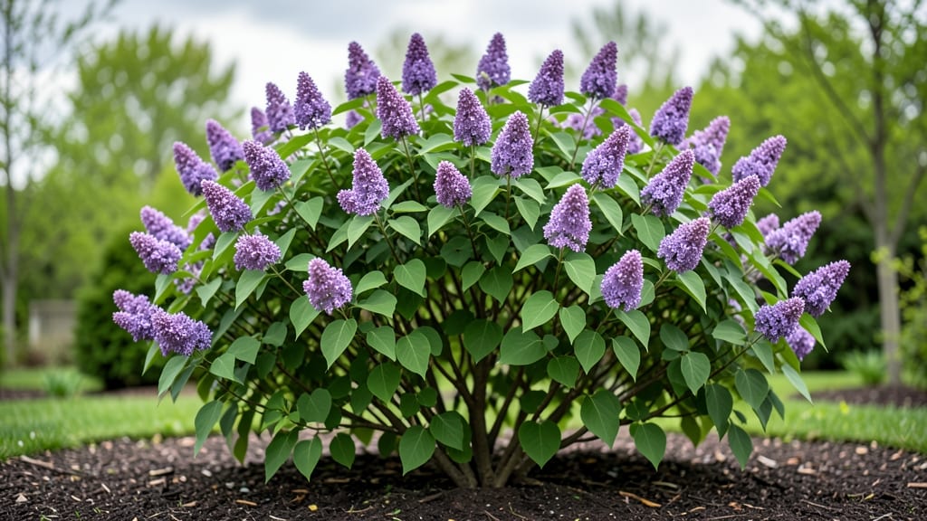 Tall Lilac Bushes: Year-Round Privacy Screen With Fragrant Purple Spikes