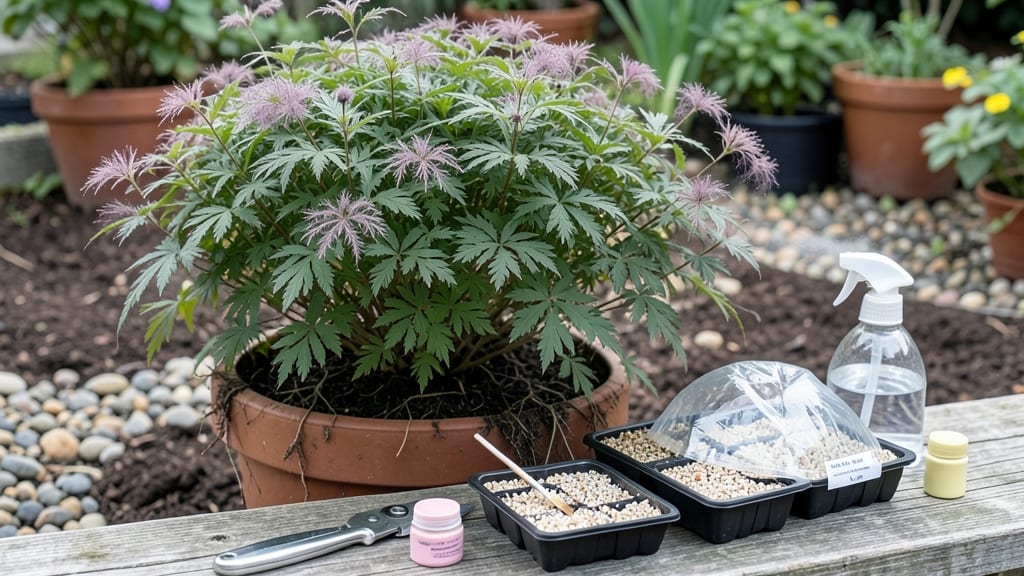 Smoke Bush Cuttings: Root Bound Revival in Humid Chambers