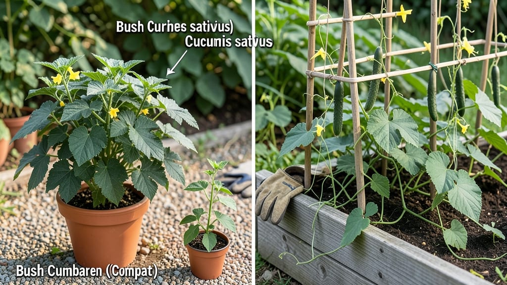 Bush Cucumbers vs Vine Cucumbers: Growth Habits Compared for Your Garden