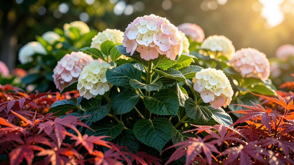 Oakleaf Hydrangea for Seasonal Color Changes
