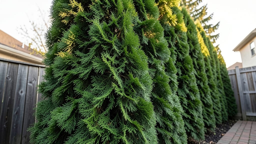 Emerald Green Arborvitae for Dense Evergreen Privacy