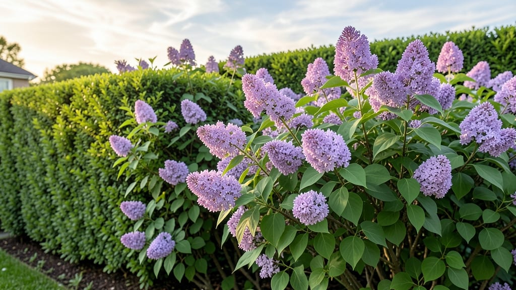 Lilac Bushes for Fragrant Privacy