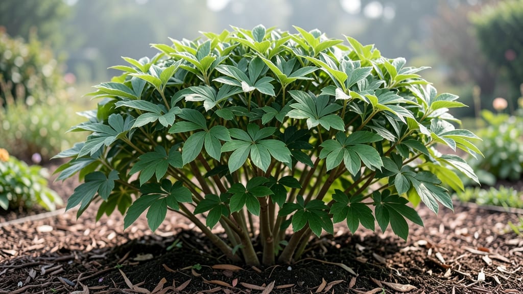 Peony Bush Leaves: Natural Fungal Blight Remedy for Healthy Blooms