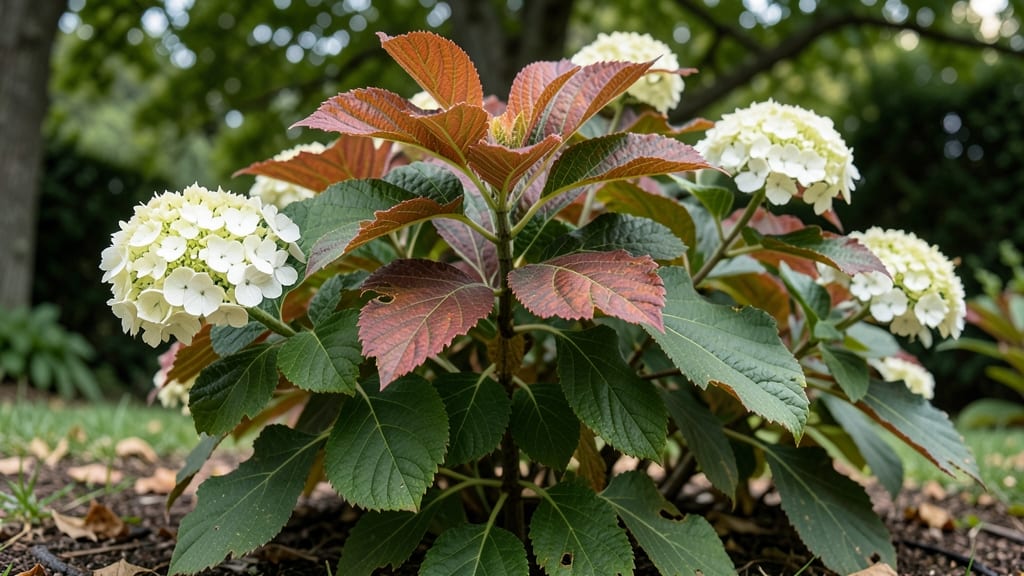 Oakleaf Hydrangea for Seasonal Drama