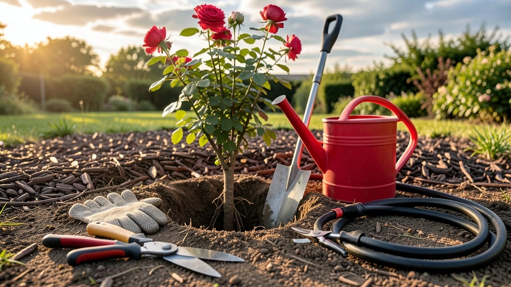 How to Cut and Transplant a Rose Bush: Healthy Roots and Year-Round Blooms