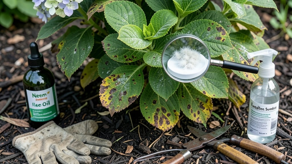 White Spots on Bush Leaves: Fungal Blight Identification and Organic Cure Guide