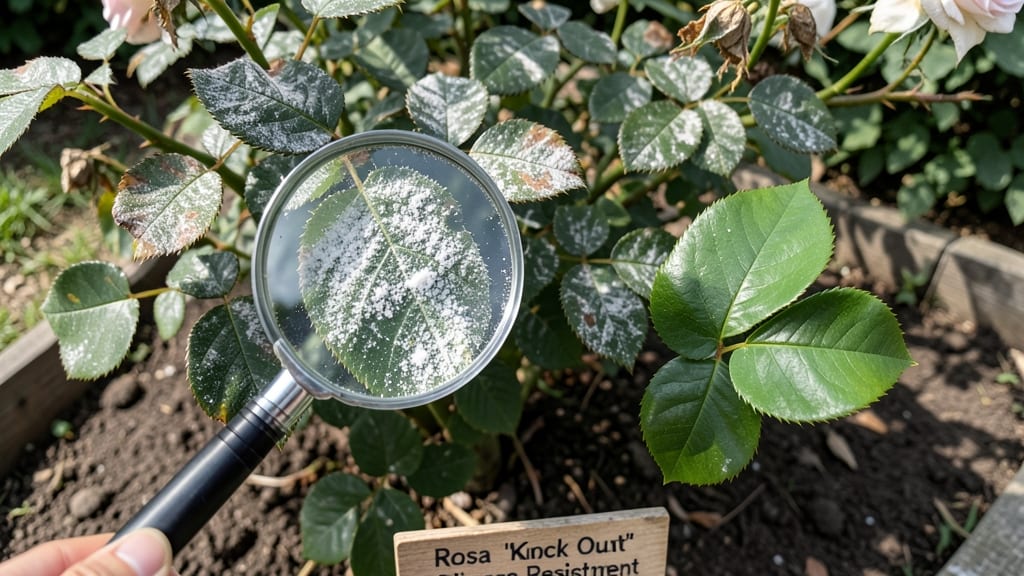 White On Rose Bush Leaves: Fungal Blight Cure With Copper Spray