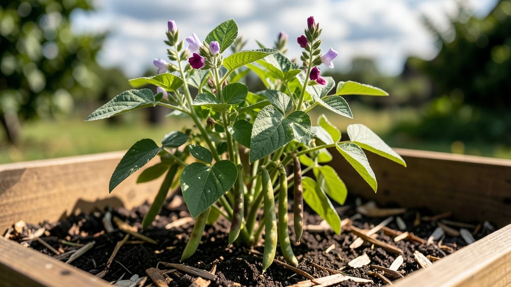 Bush Beans in Raised Beds: Vertical Trellis Trick for Space-Saving Harvests