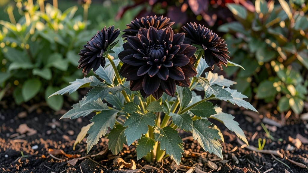 Black Dahlia Bush Growing Guide: Year-Round Blooms With 4 Simple Trims