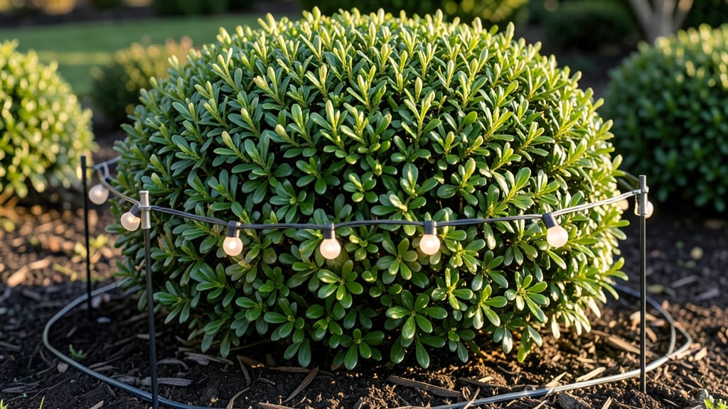 Solar Net Lights for Bushes: Twinkling Pathway Magic for Nighttime Gardens