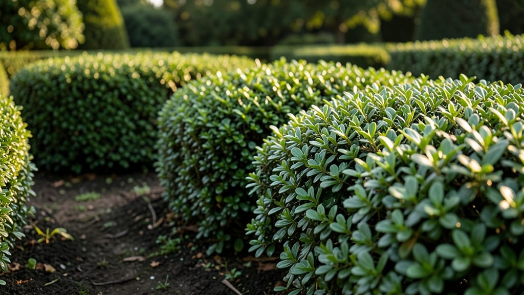 Boxwood Shrubs for Formal, Manicured Privacy