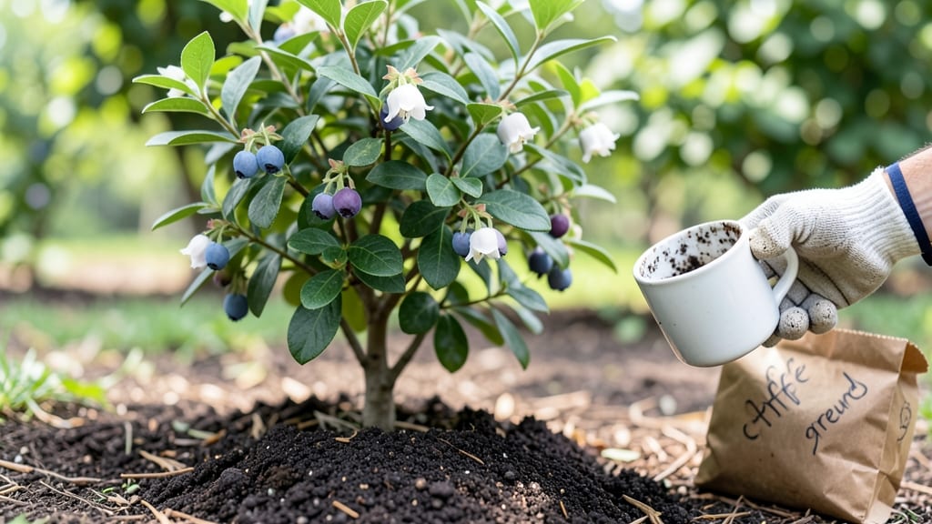 Do Blueberry Bushes Like Coffee Grounds: Acid-Loving Plants' Best Nitrogen Source