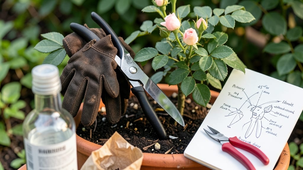 How to Trim a Mini Rose Bush: Pruning Steps for Compact, Blooming Beauty