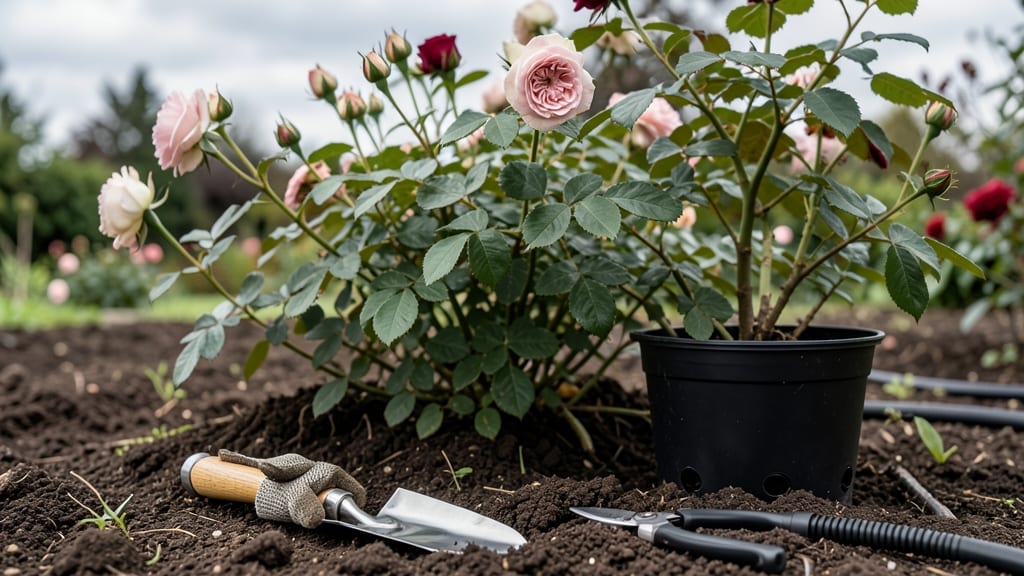 Transplanting Rose Bushes in Fall: Hardier Roots and Next-Spring Blooms