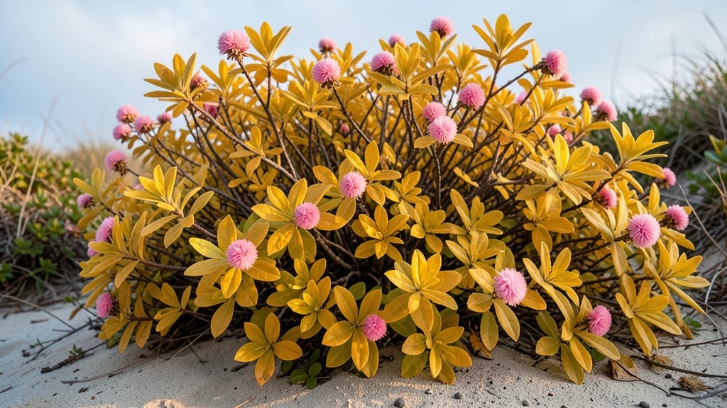 Spirea 'Gold Flame' for Golden Fall Foliage