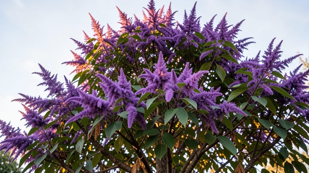 Purple Smoke Bush Seasonal Interest