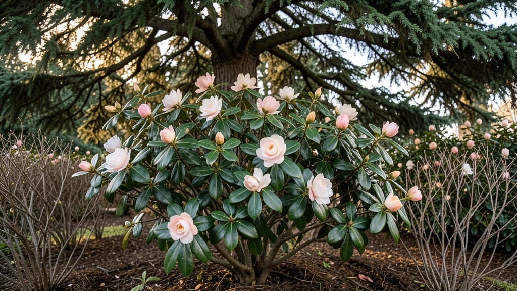 Camellia Shrubs for Evergreen Bloom and Shade