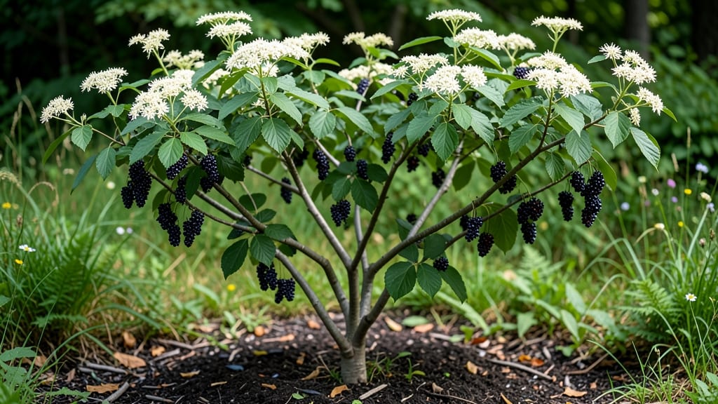 York Elderberry Bush Growing Guide: Year-Round Fruit Through Precision Trimming