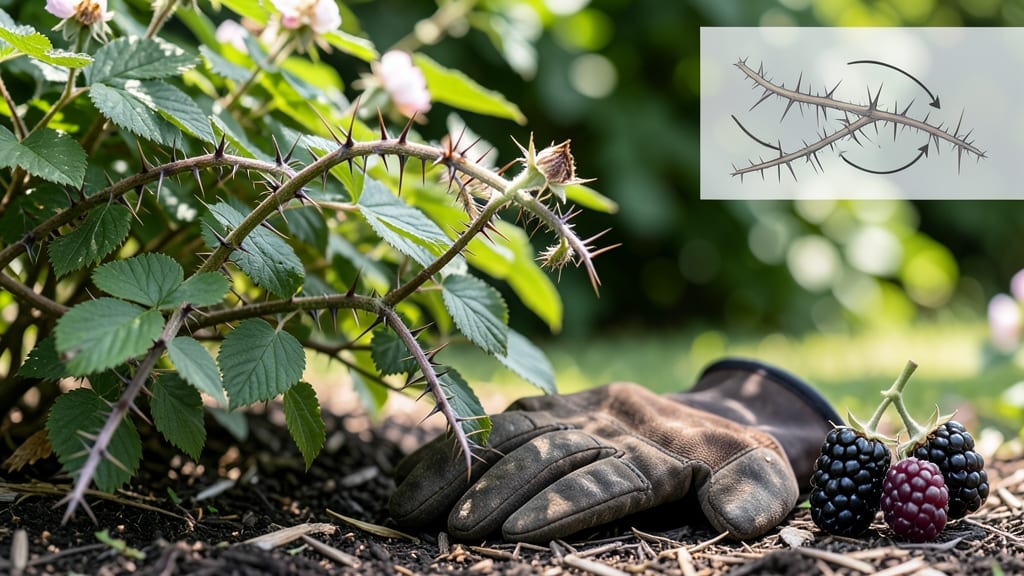 Blackberry Bush Thorns Poisonous: Safe Removal Without Injury