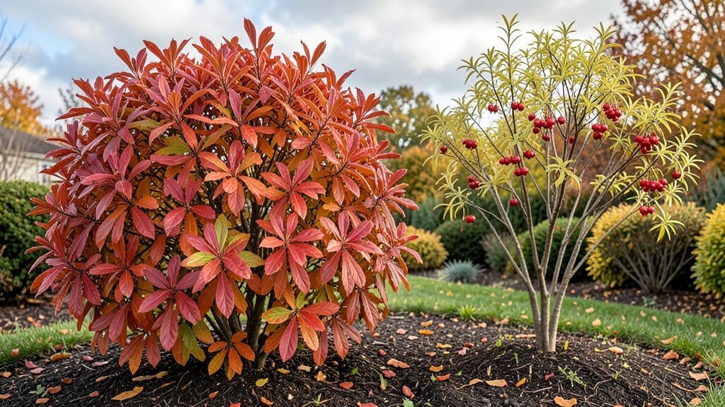 Burning Bush Spindle Tree: Layered Pruning for Dense, Deer-Resistant Growth
