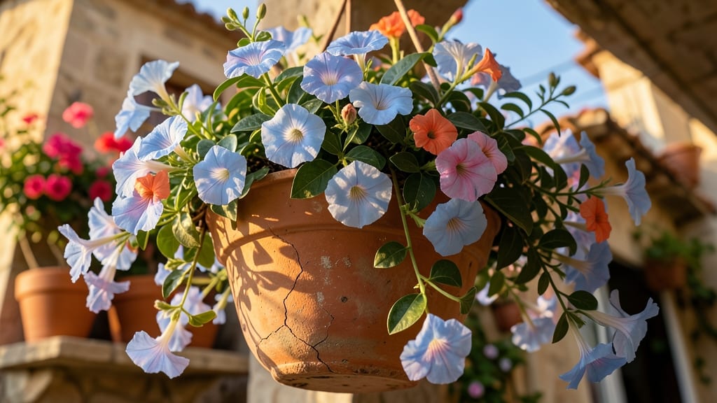 Coral Plumbago for Year-Round Blooms