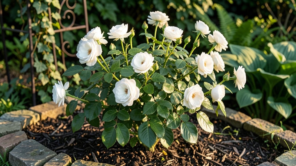 White Magic Rose Bush: Year-Round Fragrance Through Deadheading Mastery