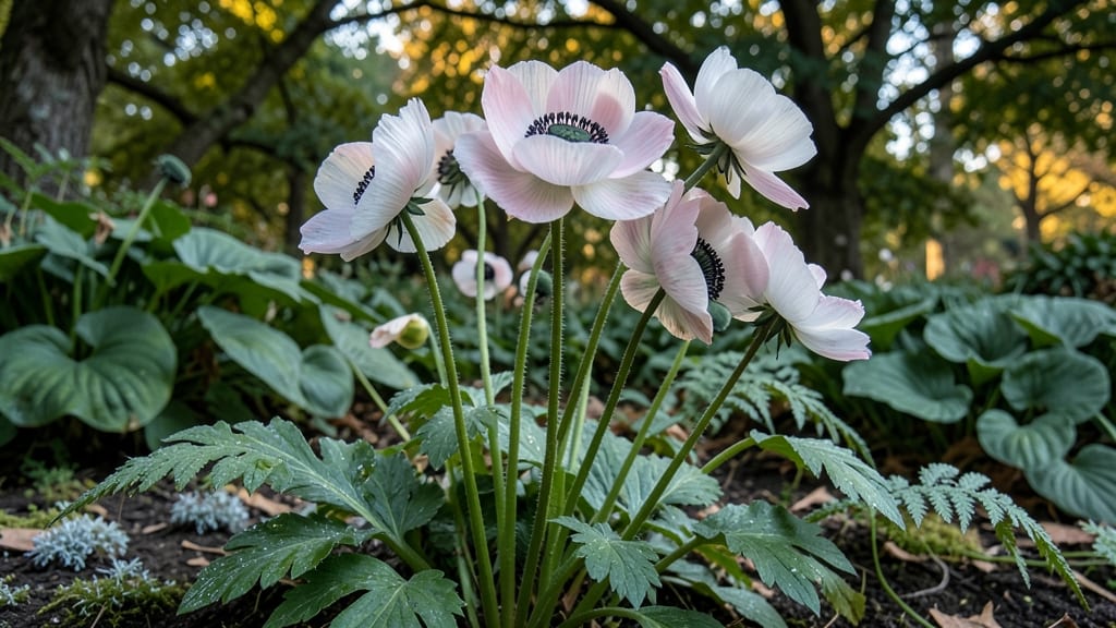 Japanese Anemone for Late Summer Color