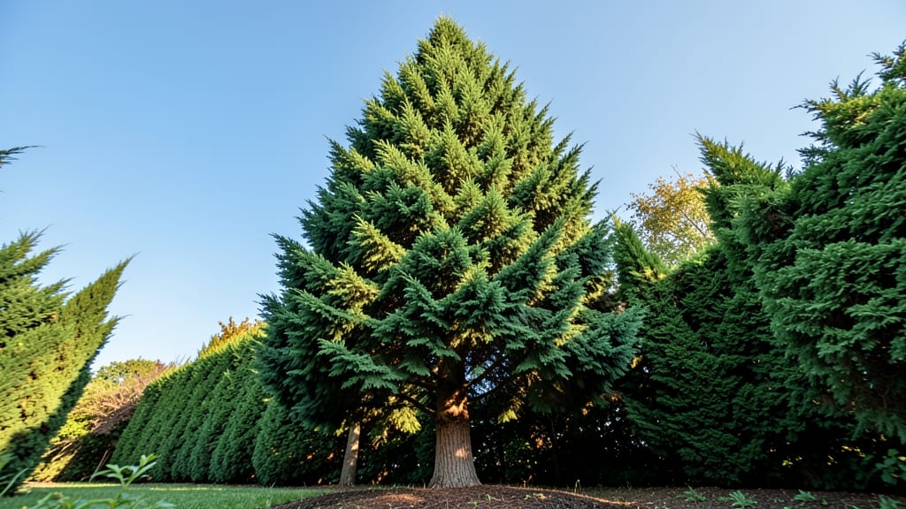 Leyland Cypress Tall Privacy Screen
