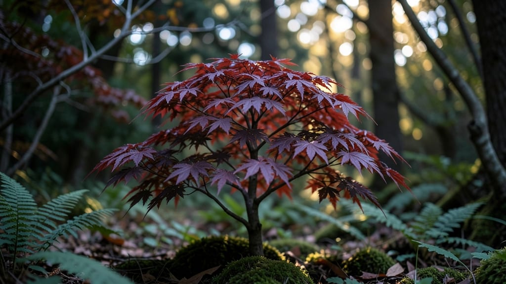 Dwarf Japanese Maple for Ornamental Foliage